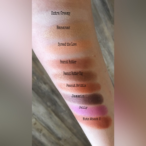 NIB- Too Faced Peanut Butter and Jelly Creamy & Decadent Eye Shadow Collection - Picture 10 of 11